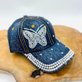 Pikkukuva 1 / 6: Cap Butterfly Denim STYLE A STYLE A Style A