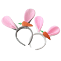 Miniatyrbillede 4 af 8: Påskehare Pandebånd Bunny Ears Hårbånd GRÅ gray