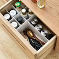 Miniatyrbilde 5 av 10: 5 stk Skuffedeler Kombinasjonsskillebrett HVIT L-B L-B White L-b-L-b
