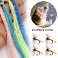 Miniatyrbillede 7 af 10: Fluebindingsmaterialer Holografisk Tinsel LUMINOUS WHITE LUMINOUS Luminous White