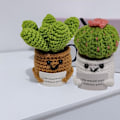 Miniatyrbilde 4 av 10: Ministrikket plantedukke Morsom positiv potet C C C
