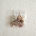 Pikkukuva 6 / 6: 10 kpl elastinen kuminauha hiussolmiot Bowknot 3 3 3