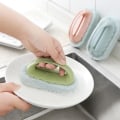 Miniatyrbillede 5 af 10: Svamp Badeværelsesbørste Badekarrengøringsbørste PINK pink