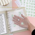 Miniatyrbillede 3 af 10: Binder Budget Planlægning Notesbog Finansplan Konvolut LILLA purple 2-2