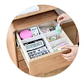 Miniatyrbilde 9 av 10: 5 stk skuffedeler Kombinasjonsskillebrett PINK M M Pink M-M
