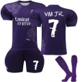 Miniatyrbild 1 av 2: Real Madrid special edition barnfotbollströja nr 7 Vinicius Junior 20