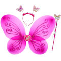 Miniatyrbild 1 av 6: Barn fjärils pannband Wings Princess kostym set 09 09 09
