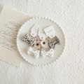 Pikkukuva 1 / 6: 10 kpl elastinen kuminauha hiussolmiot Bowknot 4 4 4