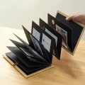 Miniatyrbillede 9 af 10: Fotoalbum Fotoopbevaring Corner Sticker Album SORT Black