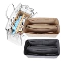 Miniatyrbild 7 av 10: Handväska Insert Bag Liner Bag BEIGE 31X13X14CM beige 31x13x14cm