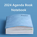 Miniatyrbilde 3 av 10: Notebook Timeplan RØD Red