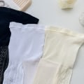 Miniatyrbilde 9 av 10: Nettingstrømpebukse jentestrømpe BEIGE L beige L