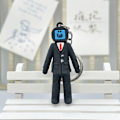 Miniatyrbillede 1 af 10: 1 Stk Nøglering Ornament Skibidi Toilet Pendel C C