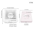 Miniatyrbillede 1 af 6: Canlde Holder Form Silikone Form 3 3 3