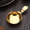 Miniatyrbillede 5 af 10: Krydderi Fad Sauce Fad GULD Gold