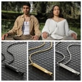 Miniatyrbilde 4 av 10: Mindful Pusting Halskjede Mindful Anapana Pusting Halskjede Black