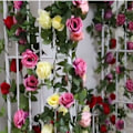 Miniatyrbillede 3 af 10: Sakura Vine Bryllupsdekoration HVID White