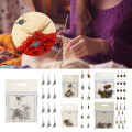 Pikkukuva 8 / 10: Neuleompeleet Numero 0-9 Ommelmerkit D-10PCS D-10pcs