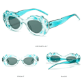Miniatyrbillede 5 af 10: Ovale solbriller Cloud Solbriller LEOPARD LEOPARD Leopard