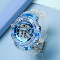 Miniatyrbillede 10 af 10: Digital Watch Sports Elektronisk Armbåndsur SØLV silver