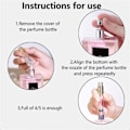 Pikkukuva 3 / 10: 5 ml hajuvesisuihkepullo, nestesäiliö SILVER silver