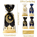 Miniatyrbild 1 av 10: 25/50st Godispåsar Cookie Popcorn Inpackningspåse MIX-25ST Mix-25pcs