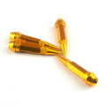 Miniatyrbilde 6 av 10: 4stk Piggventilkapper Dekkventilstammekapper GULL Gold