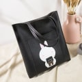 Pikkukuva 1 / 10: Sarjakuva Ostoskassi Naisten Käsilaukut BLACK RABBIT RABIT black rabbit-rabbit