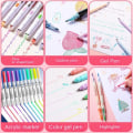 Miniatyrbild 2 av 10: Curve Highlighter Pens Girl Drawing Marker Pen 2 2 2