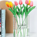Miniatyrbillede 5 af 9: Bog Blomstervase Bog Form Vase TRANSPARENT transparent