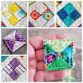 Pikkukuva 10 / 10: Pocket Prayer Quilt Inspiroiva taskupeitto C C C
