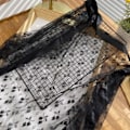 Pikkukuva 9 / 9: Lace Up Skirt Lap Over Hameet MUSTA black