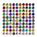 Miniatyrbillede 2 af 10: 20 stk/10 par Eyes Crafts Eyes Puppet Crystal Eyes 12MM-FARVE 12mm-color random