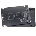 Miniatyrbilde 8 av 9: 1 Stk M.2 Til SATA3 Adapterkort Ekstern Harddiskboks MED with shell