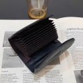 Miniatyrbillede 5 af 10: Kort pung pengetaske SORT 11 KORTSLUTTER 11 KORTSLUTTER black 11 card slots-11 card slots