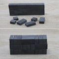 Miniatyrbillede 5 af 10: 10/50 stk Sandbord Mursten Simulation Mursten 6 6 6