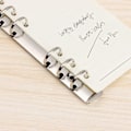 Miniatyrbillede 8 af 10: 2STK A5 Ringbind a5 Ringbind 6 Ring a5 Notebook 6-hullers Ringbind