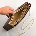 Miniatyrbillede 3 af 10: Filt-indsats taske Pung Liner BEIGE 1# 1# Beige 1#-1#