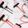Miniatyrbild 7 av 9: Typ-C datakabel Android datakabel SVART 2MTYPE-C TYPE-C BLACK 2MType-c-Type-c