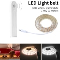 Miniatyrbilde 5 av 10: LED-lysstripe PIR bevegelsessensor KALD HVIT 3M Cool white 3m