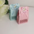Miniatyrbilde 5 av 10: 12stk/lot Godteriboks Bryllupsfavoritboks C-BLÅ C-BLÅ C-Blue