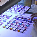 Miniatyrbilde 3 av 9: 20 stk/10 par Eyes Crafts Eyes Puppet Crystal Eyes 18MM-FARGE 18mm-color random