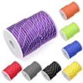 Miniatyrbillede 7 af 10: Reflekterende 550 Paracord Rope faldskærmssnor GUL yellow