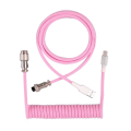 Pikkukuva 8 / 10: Mekaaninen näppäimistö, kierretty kaapeli USB -näppäimistön johto MULTICOLOR multicolor