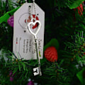 Pikkukuva 6 / 8: Avaimet Charms Skeleton Flying Charms Suuri antiikkinen luuranko