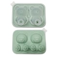 Miniatyrbilde 1 av 10: Ice Cube Mold Ice Making Box GRØNN TO RETTER TO RIST green two grids-two grids