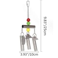 Pikkukuva 2 / 6: Raskaat lintuhäkkilelut Parrot Bell Toy Lintulelut