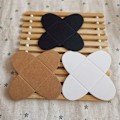 Miniatyrbillede 8 af 8: 50 stk Kraft Papir Chokolade Spacer SORT Black