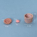 Miniatyrbild 2 av 10: 1Set Simulerade Ägg Söta Kycklingar Ägg 3 3 3