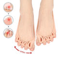 Miniatyrbild 7 av 9: Fem Hål Tå Splitter Relief Massage Front Palm VIT VIT White